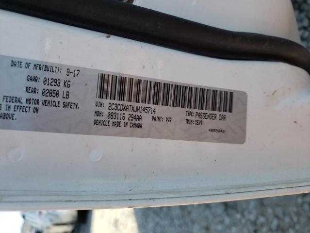 Photo 10 from auction – 2018 DODGE CHARGER PO with VIN 2C3CDXATXJH145714