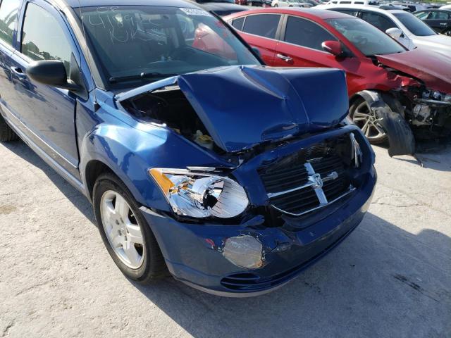 Photo 9 from auction – 2009 DODGE CALIBER SX with VIN 1B3HB48A39D206471