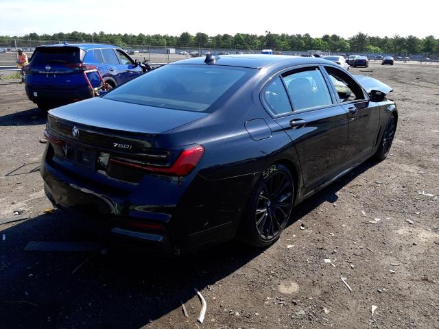 Photo 4 from auction – 2021 BMW 750 XI with VIN WBA7U2C08MCF53218