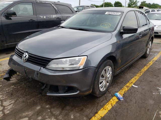 Photo 2 from auction – 2014 VOLKSWAGEN JETTA BASE with VIN 3VW2K7AJ0EM233672