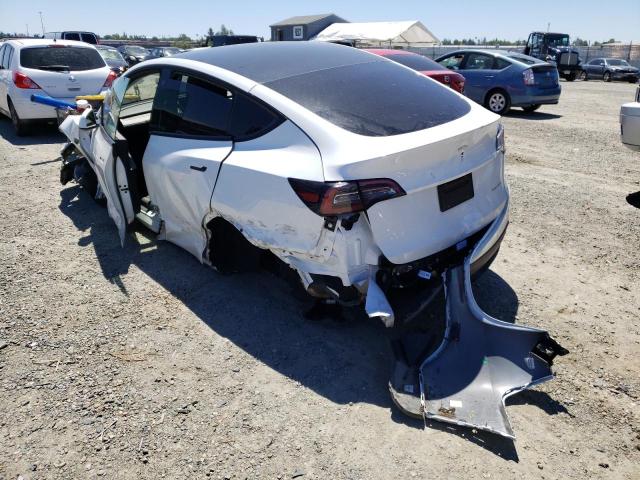 Photo 3 from auction – 2021 TESLA MODEL Y with VIN 5YJYGDEEXMF304969
