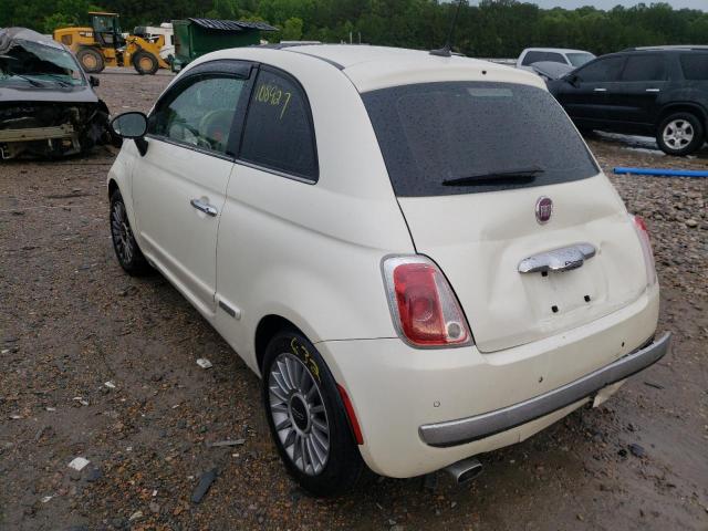Photo 3 from auction – 2013 FIAT 500 LOUNGE with VIN 3C3CFFCR6DT752761