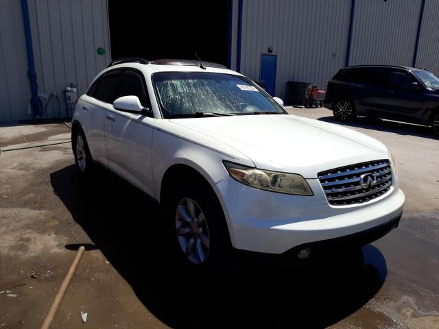 INFINITI FX35 2005 with VIN JNRAS08U65X103007 - Photo from auction