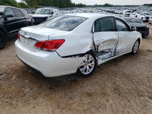 Photo 4 from auction – 2012 TOYOTA AVALON BAS with VIN 4T1BK3DB7CU456666