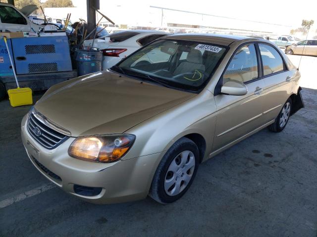 Photo 2 from auction – 2009 KIA SPECTRA EX with VIN KNAFE222795655338
