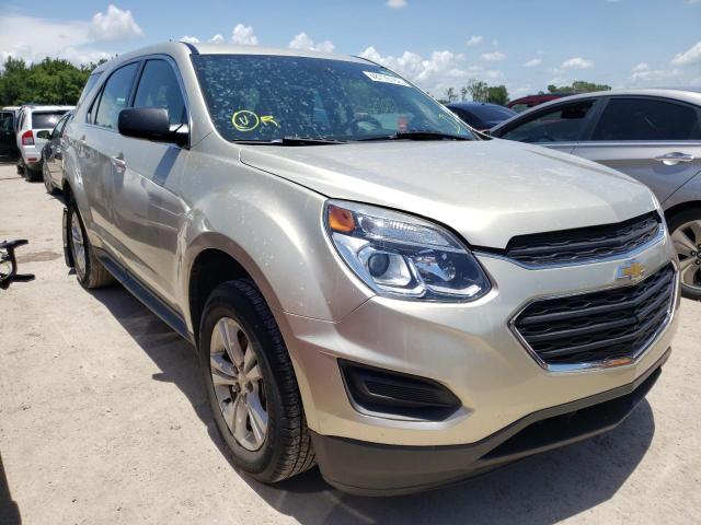 CHEVROLET EQUINOX LS 2016 with VIN 2GNALBEK2G1126402 - Photo from auction