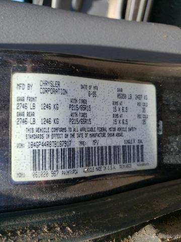 Photo 10 from auction – 1996 DODGE GRAND CARA with VIN 1B4GP44R8TB167917