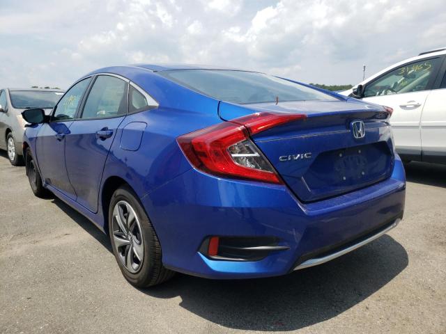 Photo 3 from auction – 2019 HONDA CIVIC LX with VIN 2HGFC2F65KH587661