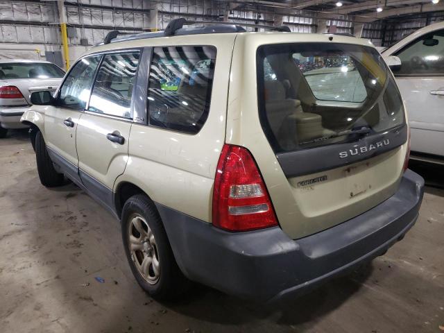 Photo 3 from auction – 2003 SUBARU FORESTER 2 with VIN JF1SG63693G737660