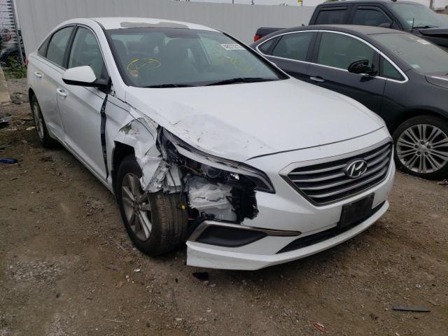 HYUNDAI SONATA SE 2016 with VIN 5NPE24AF8GH337989 - Photo from auction