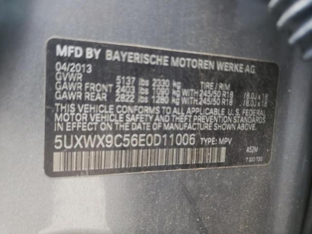 Photo 10 from auction – 2014 BMW X3 XDRIVE2 with VIN 5UXWX9C56E0D11006