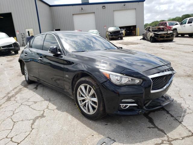 INFINITI Q50 BASE 2016 with VIN JN1CV7AR5GM250568 - Photo from auction