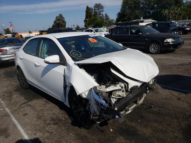 TOYOTA COROLLA L 2019 with VIN 2T1BURHE3KC137671 - Photo from auction