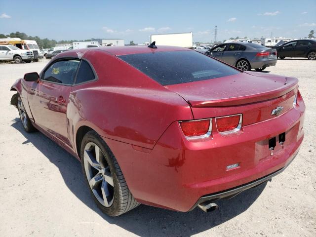 Photo 3 from auction – 2013 CHEVROLET CAMARO LT with VIN 2G1FB1E36D9206117