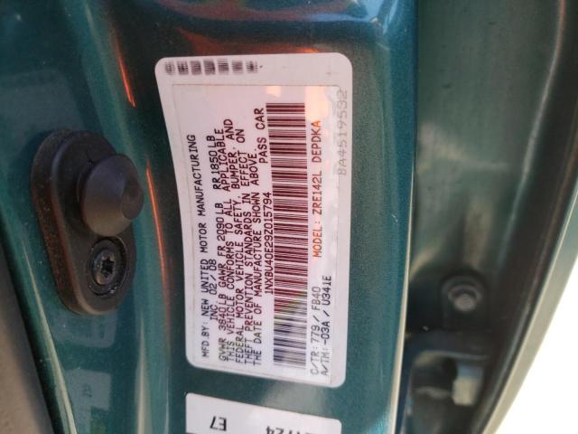 Photo 10 from auction – 2009 TOYOTA COROLLA BA with VIN 1NXBU40E29Z015794