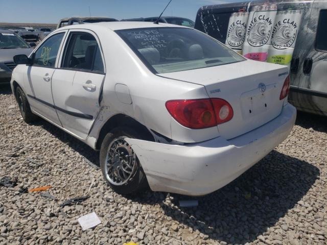 Photo 3 from auction – 2003 TOYOTA COROLLA CE with VIN 1NXBR32E93Z043236
