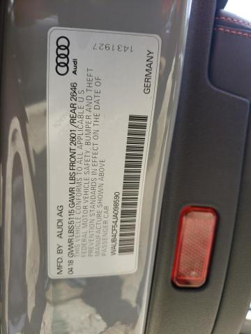Zdjęcie 10 z aukcji – 2018 AUDI S5 PREMIUM z VIN WAUB4CF54JA098590