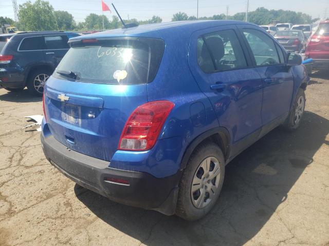 Photo 4 from auction – 2015 CHEVROLET TRAX LS with VIN KL7CJKSB2FB060344