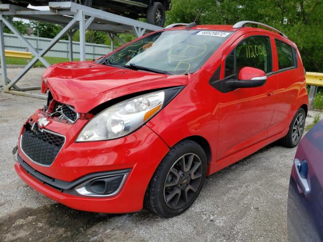 Photo 2 from auction – 2015 CHEVROLET SPARK 2LT with VIN KL8CF6S99FC803173