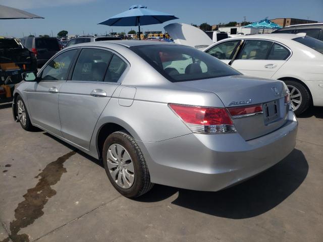 Photo 3 from auction – 2012 HONDA ACCORD LX with VIN 1HGCP2F39CA240069