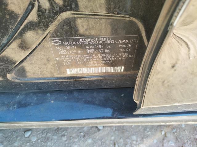 Photo 10 from auction – 2011 HYUNDAI SONATA SE with VIN 5NPEC4AB7BH296595