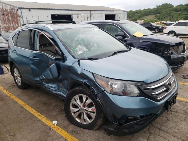 HONDA CR-V EXL 2014 with VIN 2HKRM4H72EH641505 - Photo from auction