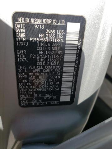 Photo 10 from auction – 2014 NISSAN JUKE S with VIN JN8AF5MR8ET351094