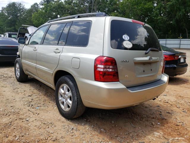 Photo 3 from auction – 2002 TOYOTA HIGHLANDER with VIN JTEGF21A520067546