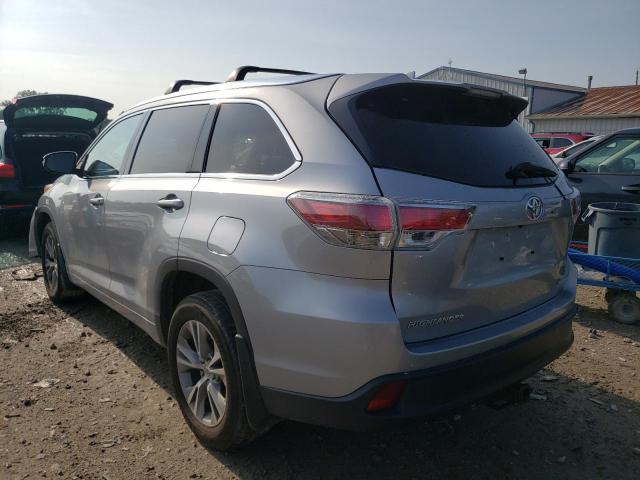 Photo 3 from auction – 2015 TOYOTA HIGHLANDER with VIN 5TDJKRFH3FS151596