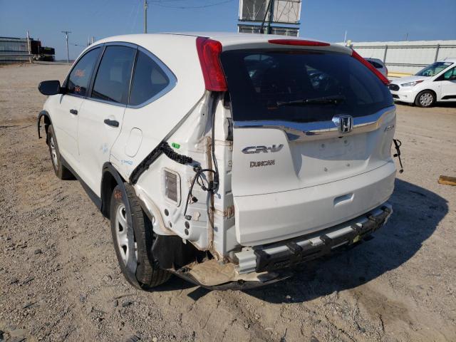 Photo 3 from auction – 2015 HONDA CR-V LX with VIN 5J6RM4H32FL066410