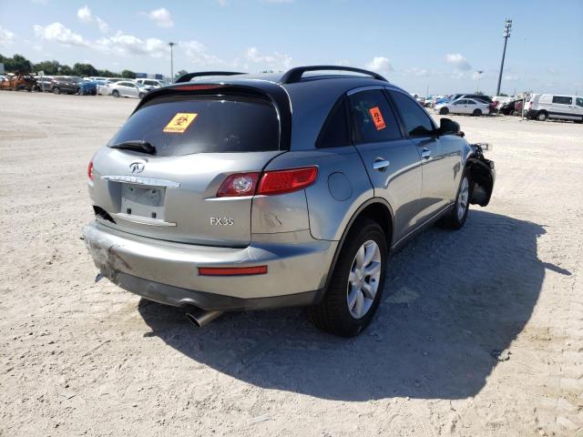 Photo 4 from auction – 2005 INFINITI FX35 with VIN JNRAS08W45X215645