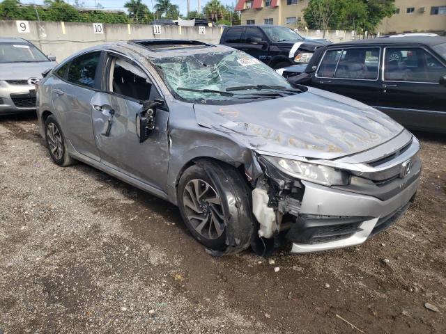 HONDA CIVIC EX 2017 with VIN 19XFC2F75HE011421 - Photo from auction