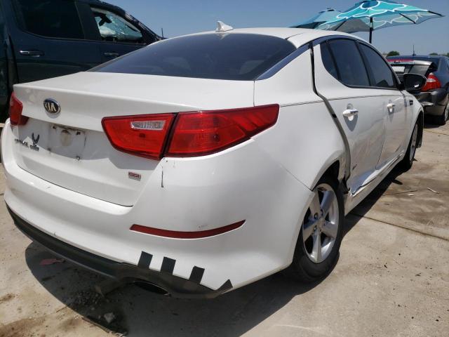 Photo 4 from auction – 2014 KIA OPTIMA LX with VIN 5XXGM4A70EG324349