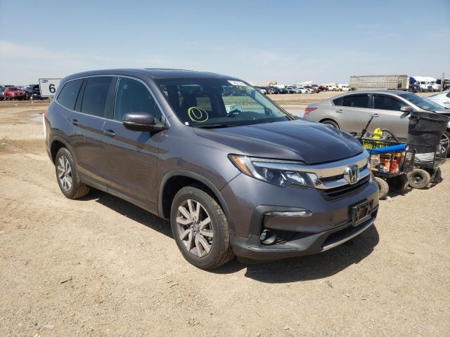 HONDA PILOT EXL 2019 with VIN 5FNYF5H47KB007411 - Photo from auction