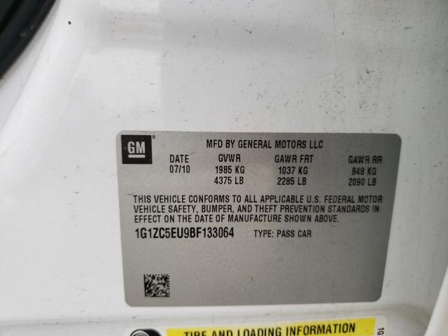 Photo 10 from auction – 2011 CHEVROLET MALIBU 1LT with VIN 1G1ZC5EU9BF133064