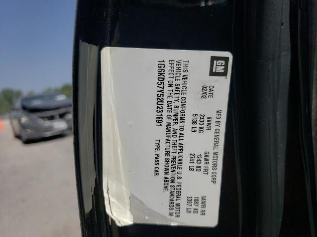 Photo 10 from auction – 2002 CADILLAC DEVILLE with VIN 1G6KD57Y52U231691
