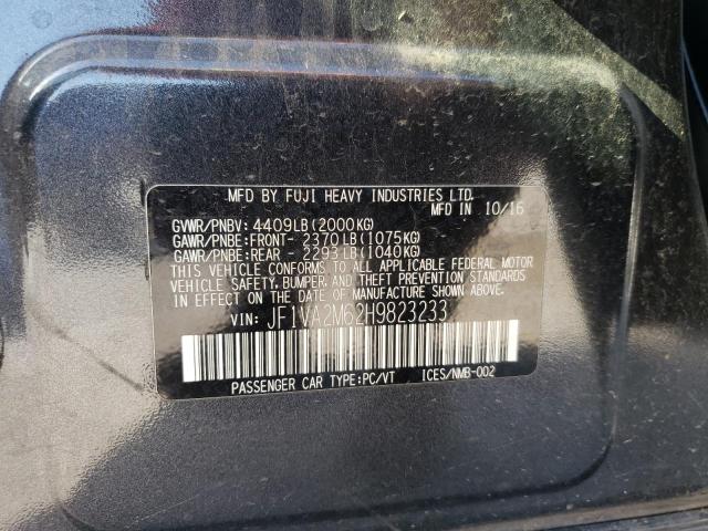 Photo 10 from auction – 2017 SUBARU WRX STI with VIN JF1VA2M62H9823233