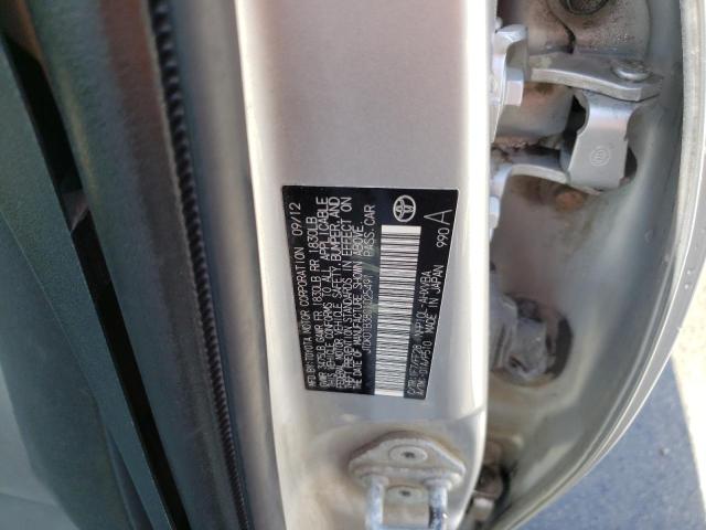 Photo 10 from auction – 2012 TOYOTA PRIUS C with VIN JTDKDTB38C1025491