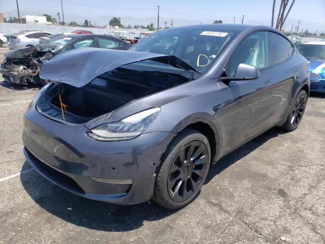 Photo 2 from auction – 2022 TESLA MODEL Y with VIN 7SAYGDEE3NF364418