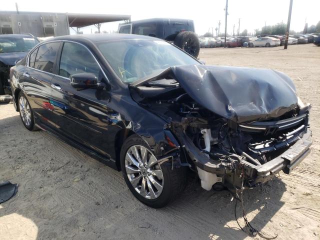 HONDA ACCORD EXL 2015 with VIN 1HGCR2F87FA091848 - Photo from auction