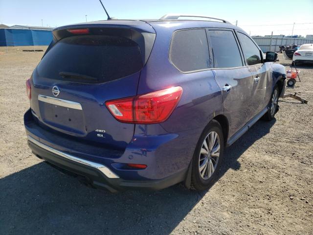 Photo 4 from auction – 2017 NISSAN PATHFINDER with VIN 5N1DR2MMXHC621168