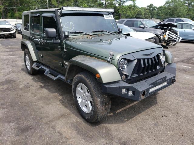 JEEP WRANGLER U 2008 with VIN 1J4GA59158L536855 - Photo from auction