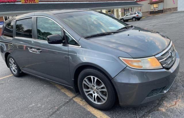 HONDA ODYSSEY EX 2011 with VIN 5FNRL5H43BB009542 - Photo from auction