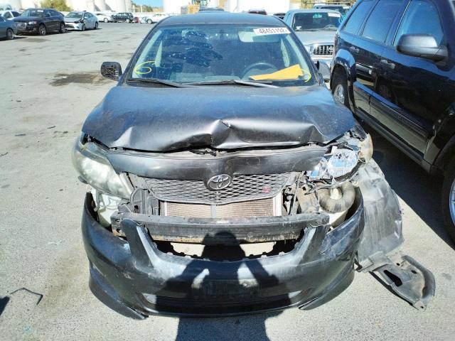 Photo 9 from auction – 2009 TOYOTA COROLLA BA with VIN 1NXBU40E79Z077823