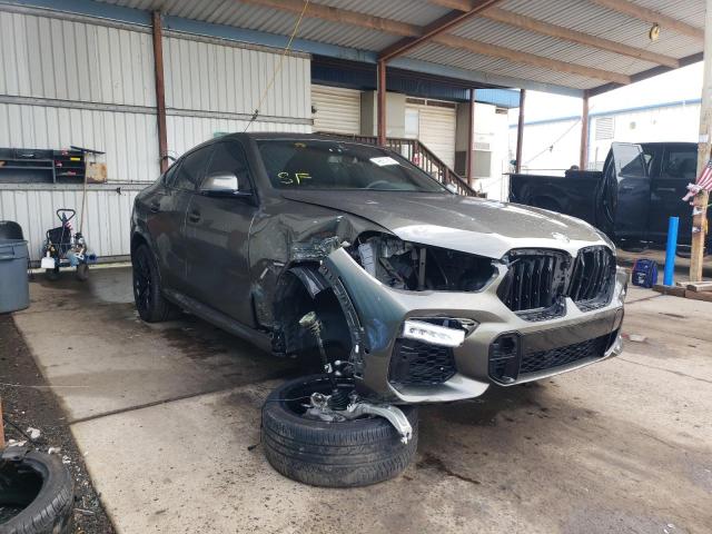BMW X6 XDRIVE4 2021 with VIN 5UXCY6C07M9E07949 - Photo from auction
