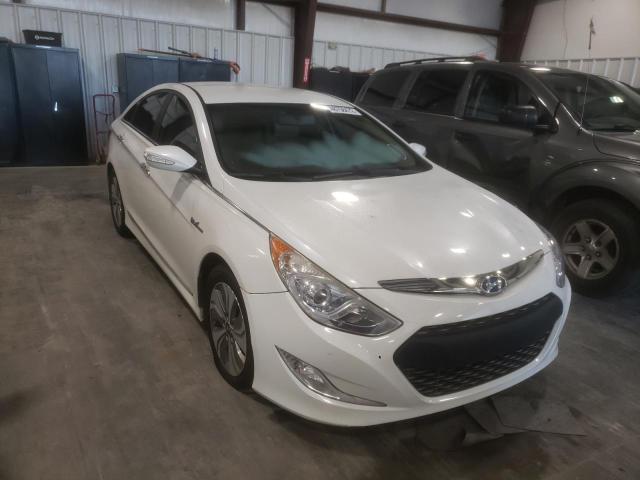 HYUNDAI SONATA HYB 2013 with VIN KMHEC4A43DA079844 - Photo from auction