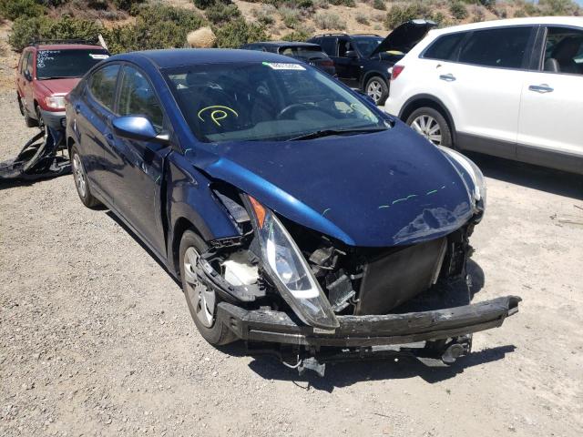 Photo 1 from auction – 2016 HYUNDAI ELANTRA SE with VIN 5NPDH4AE3GH686771