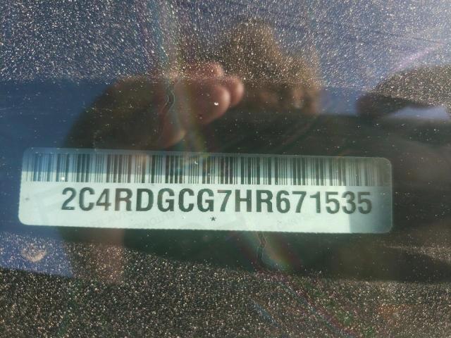 Photo 10 from auction – 2017 DODGE GRAND CARA with VIN 2C4RDGCG7HR671535