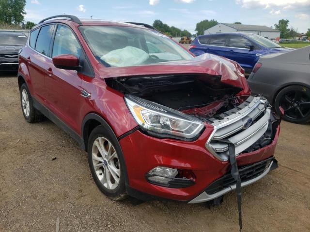 FORD ESCAPE SE 2017 with VIN 1FMCU9GD8HUD07236 - Photo from auction