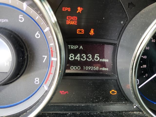 Photo 8 from auction – 2012 HYUNDAI SONATA GLS with VIN 5NPEB4AC6CH465826